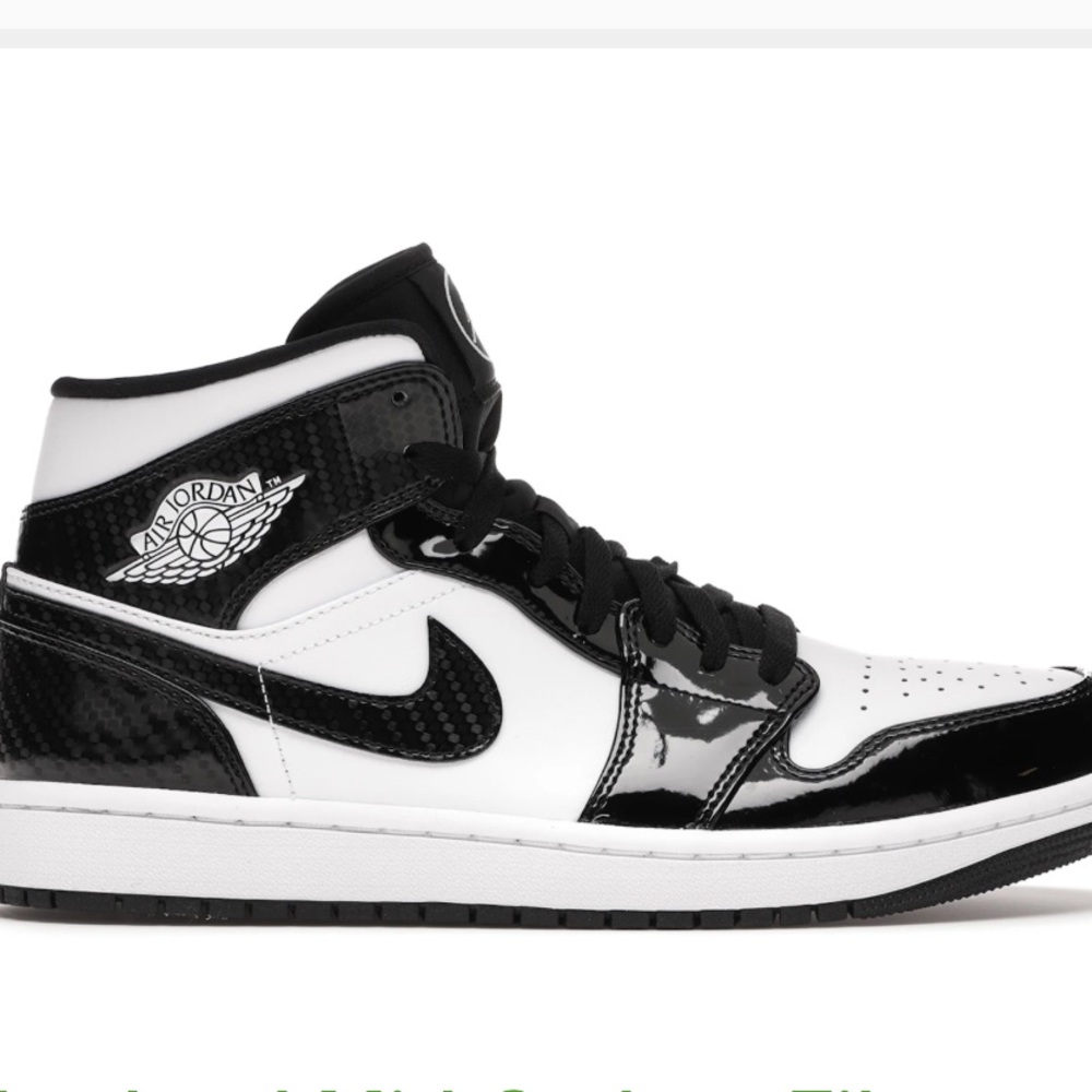 Jordan 1 Mid Carbon Fiber